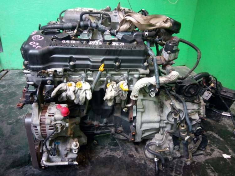 двигатель на NISSAN BLUEBIRD SYLPHY QG10 QG18DE