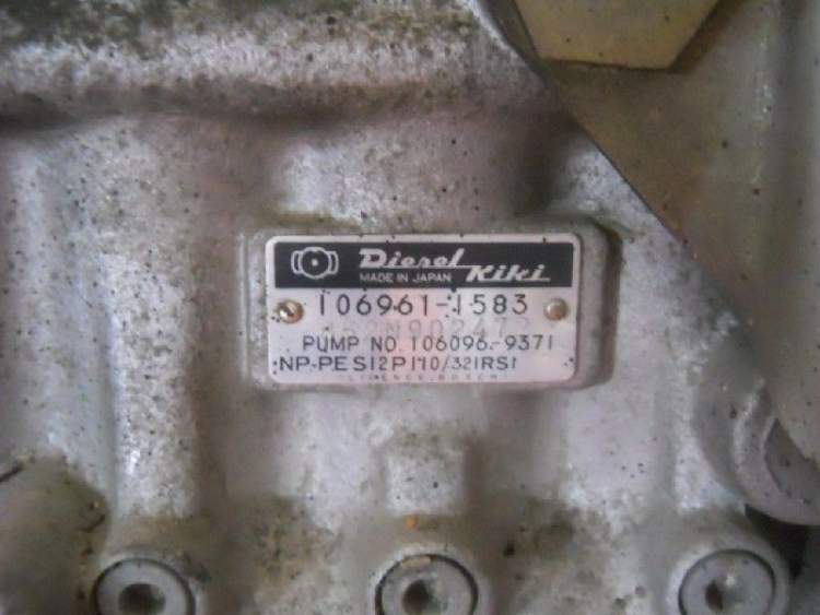 Тнвд на Isuzu Giga CXZ21JD 12PC1 1069611583 OEM:1 шт