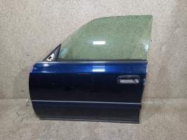 Дверь на TOYOTA CROWN JZS151 Передняя Левая ТЕМНО-СИНИЙ