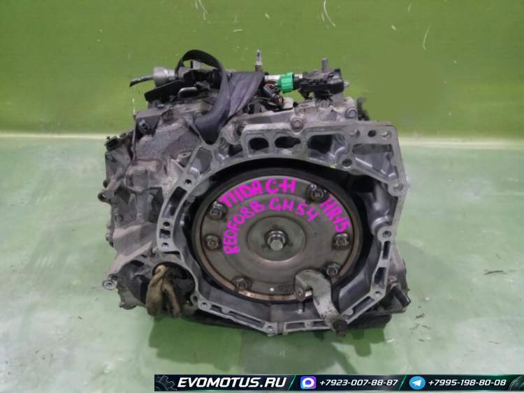 АКПП RE0F08BGH54 на  HR15DE NISSAN TIIDA SC11 (ниссан тиида)